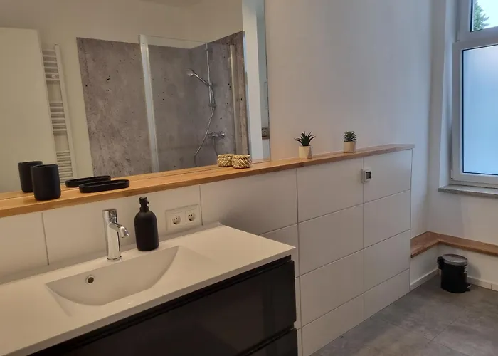 Maremar - Style-loft Am Ferberturm - 2 Schlafzimmer - Luxus Boxspringbett - Arbeitsplaetze - Highspeed Wlan Apartament *