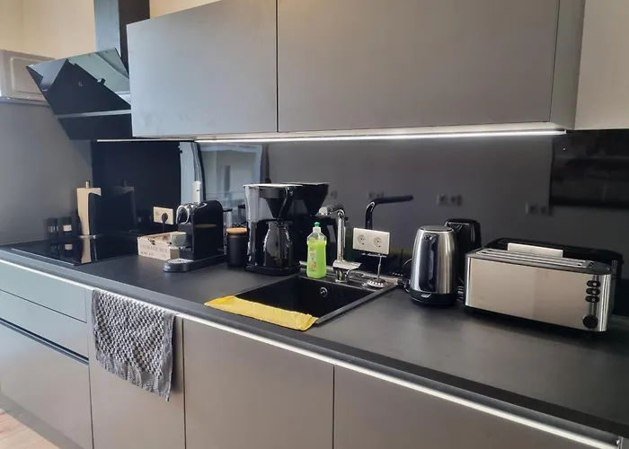 Maremar - Style-loft Am Ferberturm - 2 Schlafzimmer - Luxus Boxspringbett - Arbeitsplaetze - Highspeed Wlan Apartament *