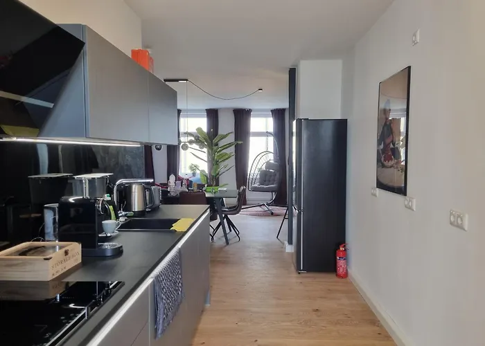 Maremar - Style-loft Am Ferberturm - 2 Schlafzimmer - Luxus Boxspringbett - Arbeitsplaetze - Highspeed Wlan Apartament