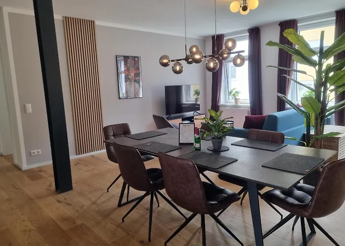 Maremar - Style-loft Am Ferberturm - 2 Schlafzimmer - Luxus Boxspringbett - Arbeitsplaetze - Highspeed Wlan Apartament *